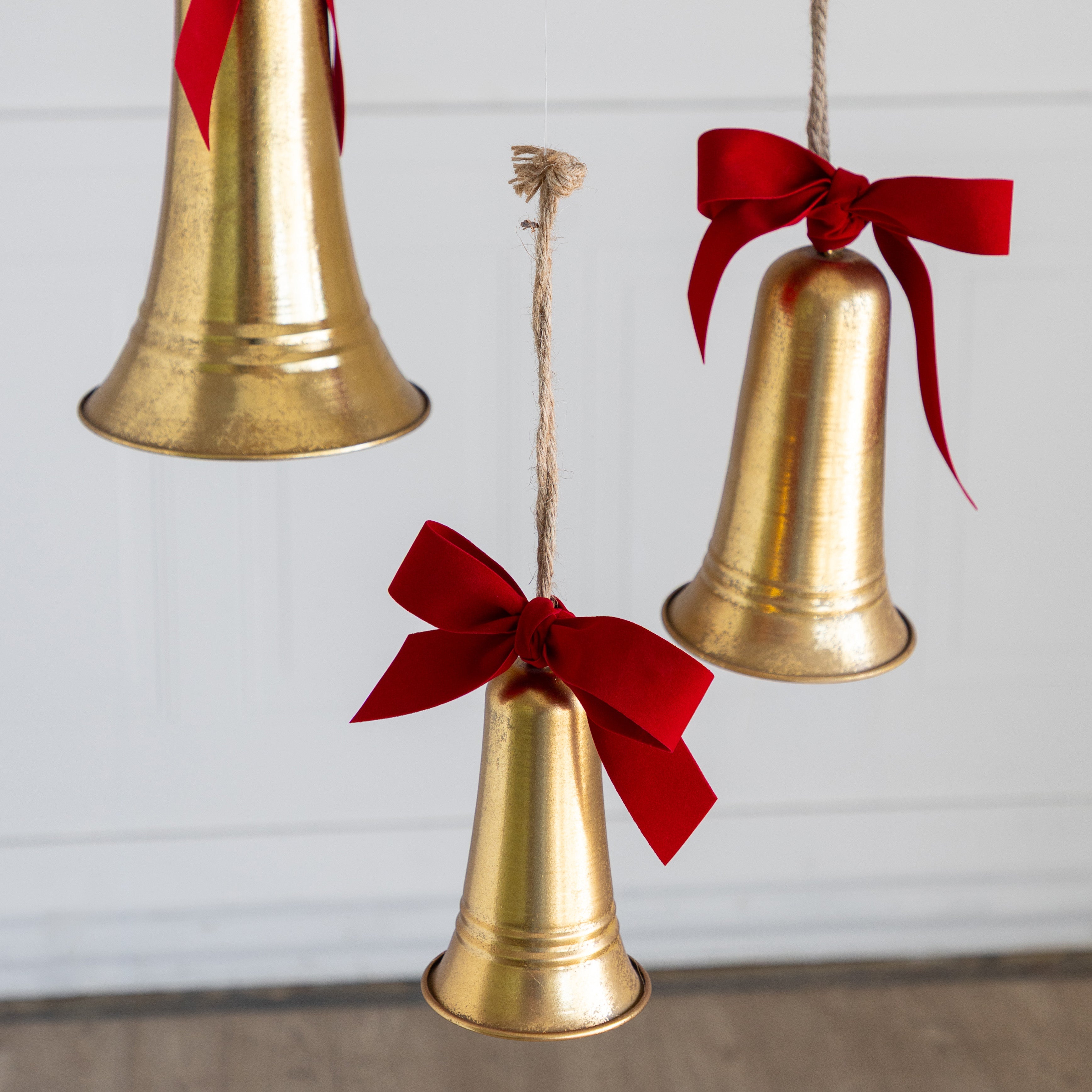 Antique Gold Metal Bell