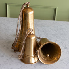 Antique Gold Metal Bell