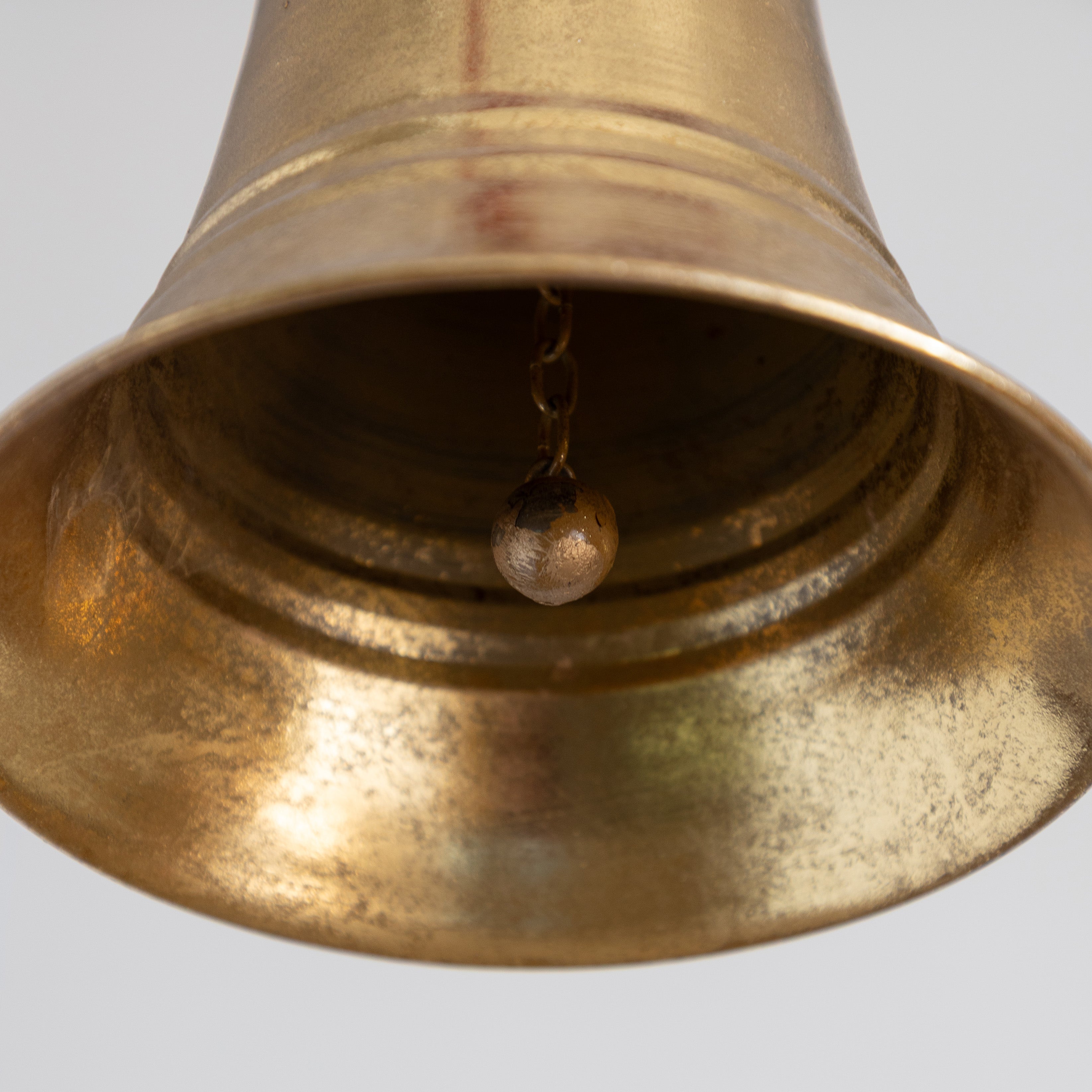 Antique Gold Metal Bell