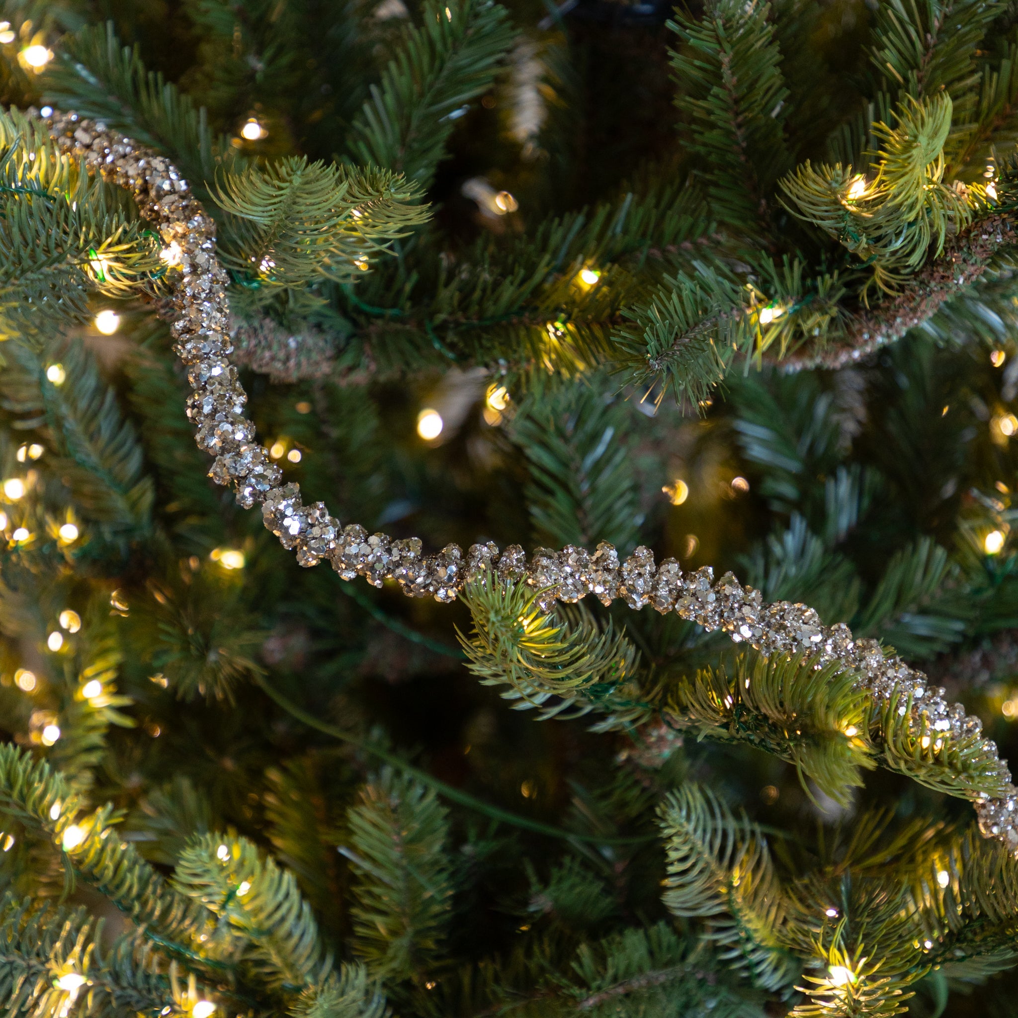 Champagne Glitter Garland
