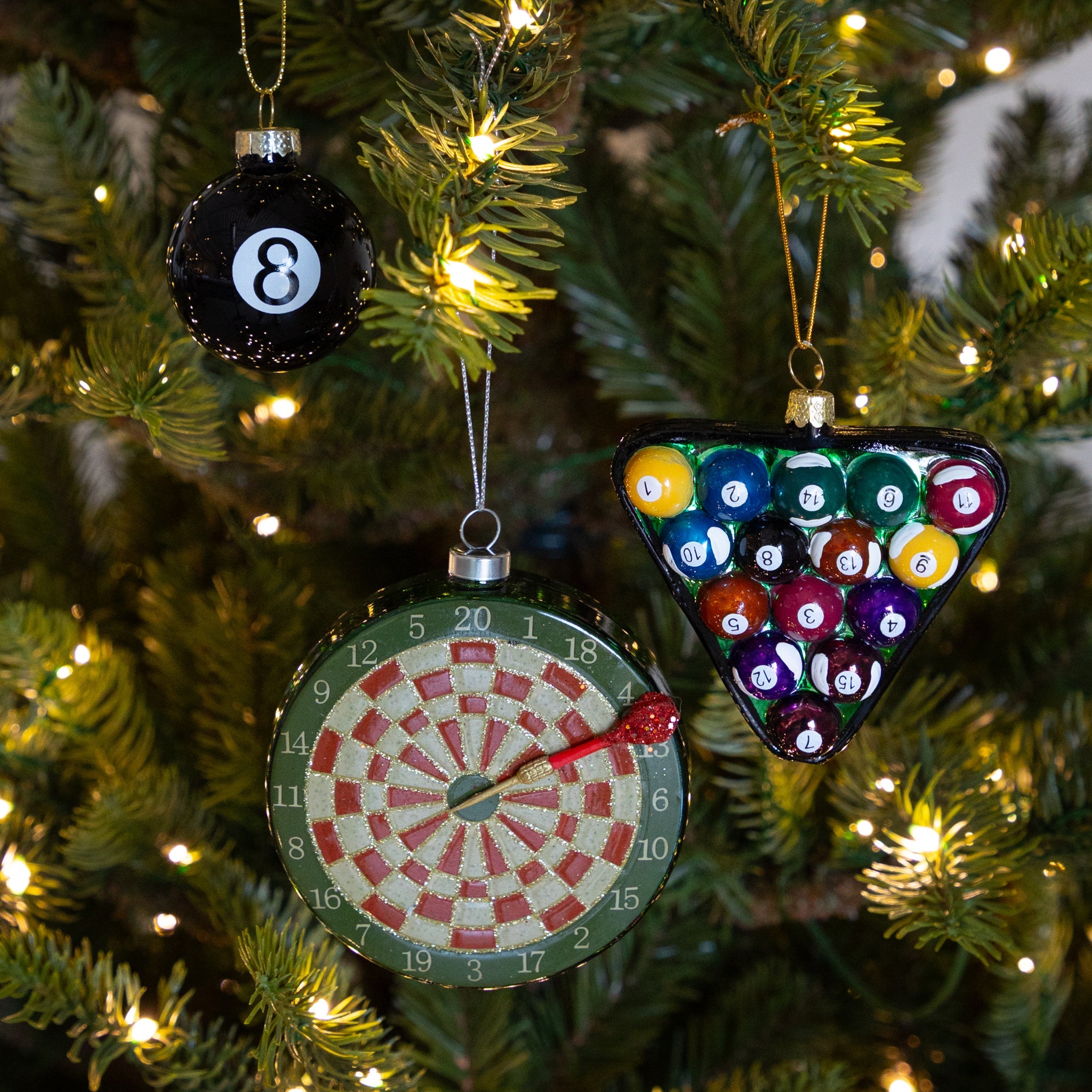 Billiard Balls Ornament