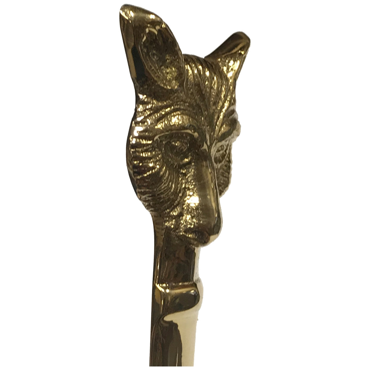 Brass Fox Head Letter Opener