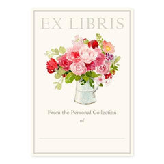 Cheerful Flowers Bookplates