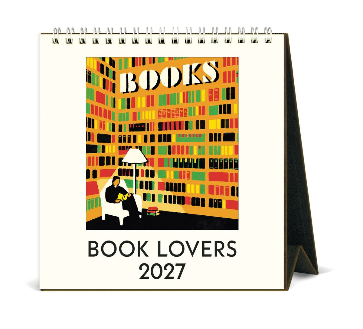 2027 Book Lover's Desk Calendar
