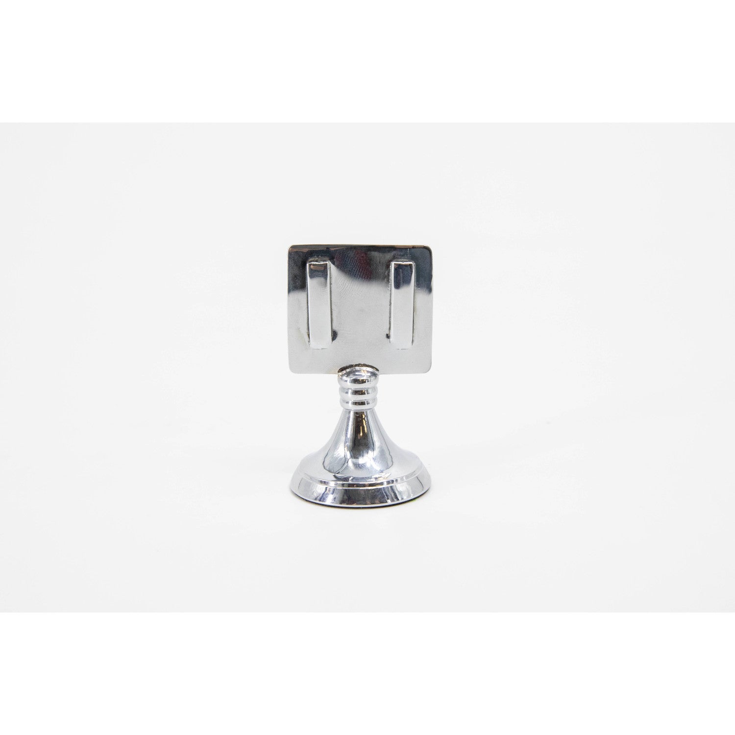 Chrome Place Card Holder