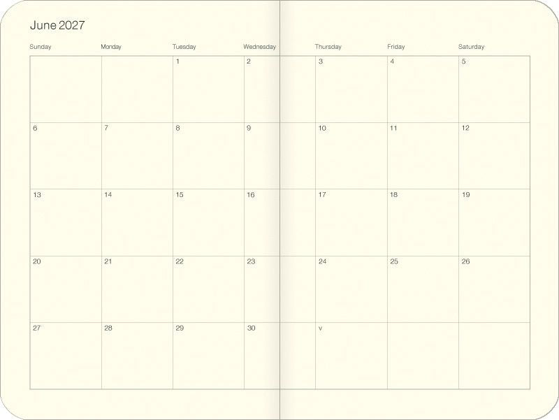 2027 Cats Weekly Planner